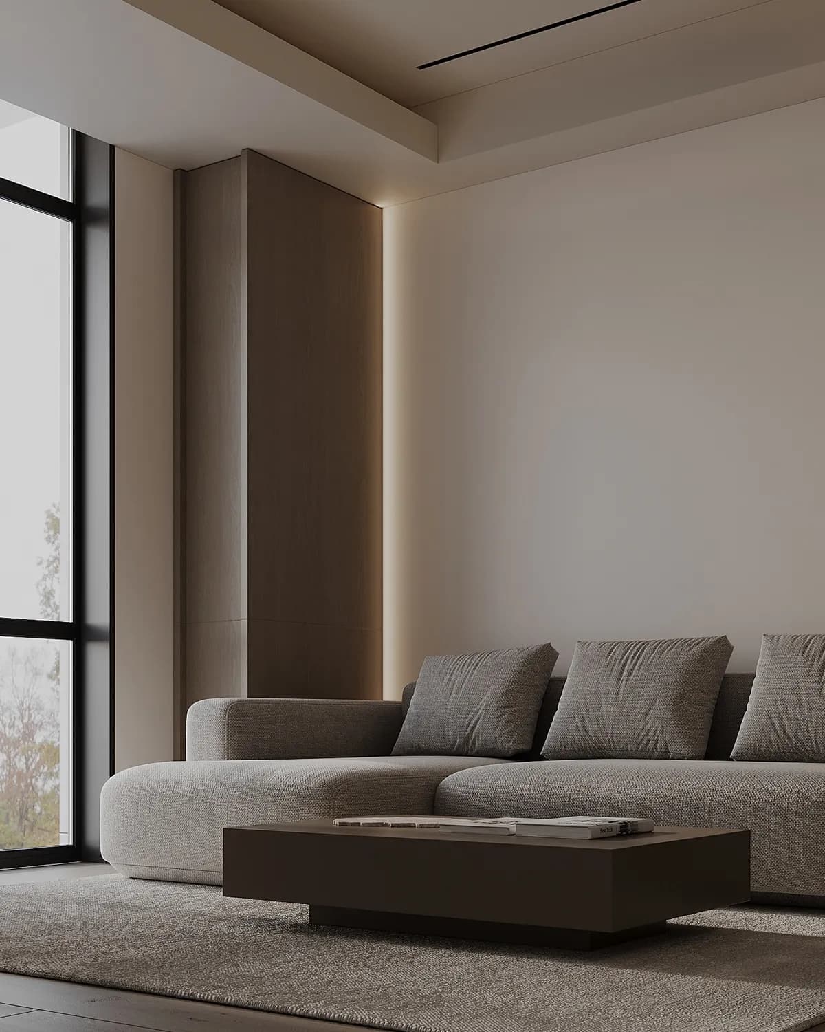 Modern appartment design by ROOM25 in Yerevan, Armenia